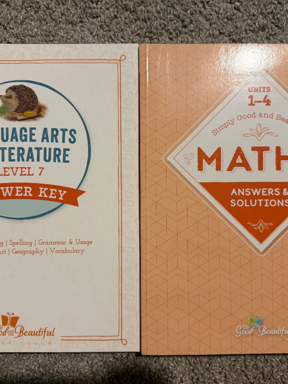 (New)The good and the beautiful curriculum answer key